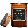 Ароматизированная свеча ZIPPO DARK RUM & OAK 70017 70016